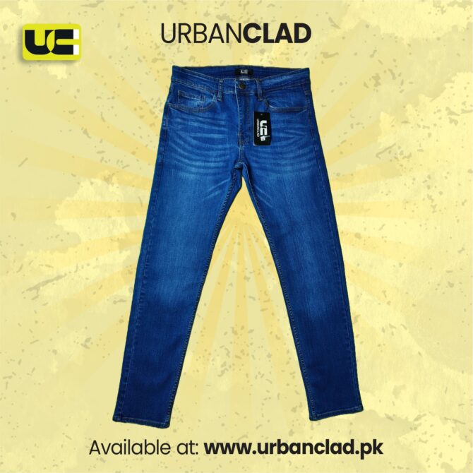UrbanClad Premium Denim Jeans Blue