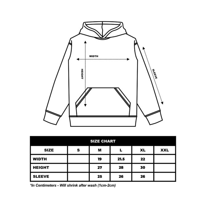Blue Muffler Fleece Hoodie - Image 4